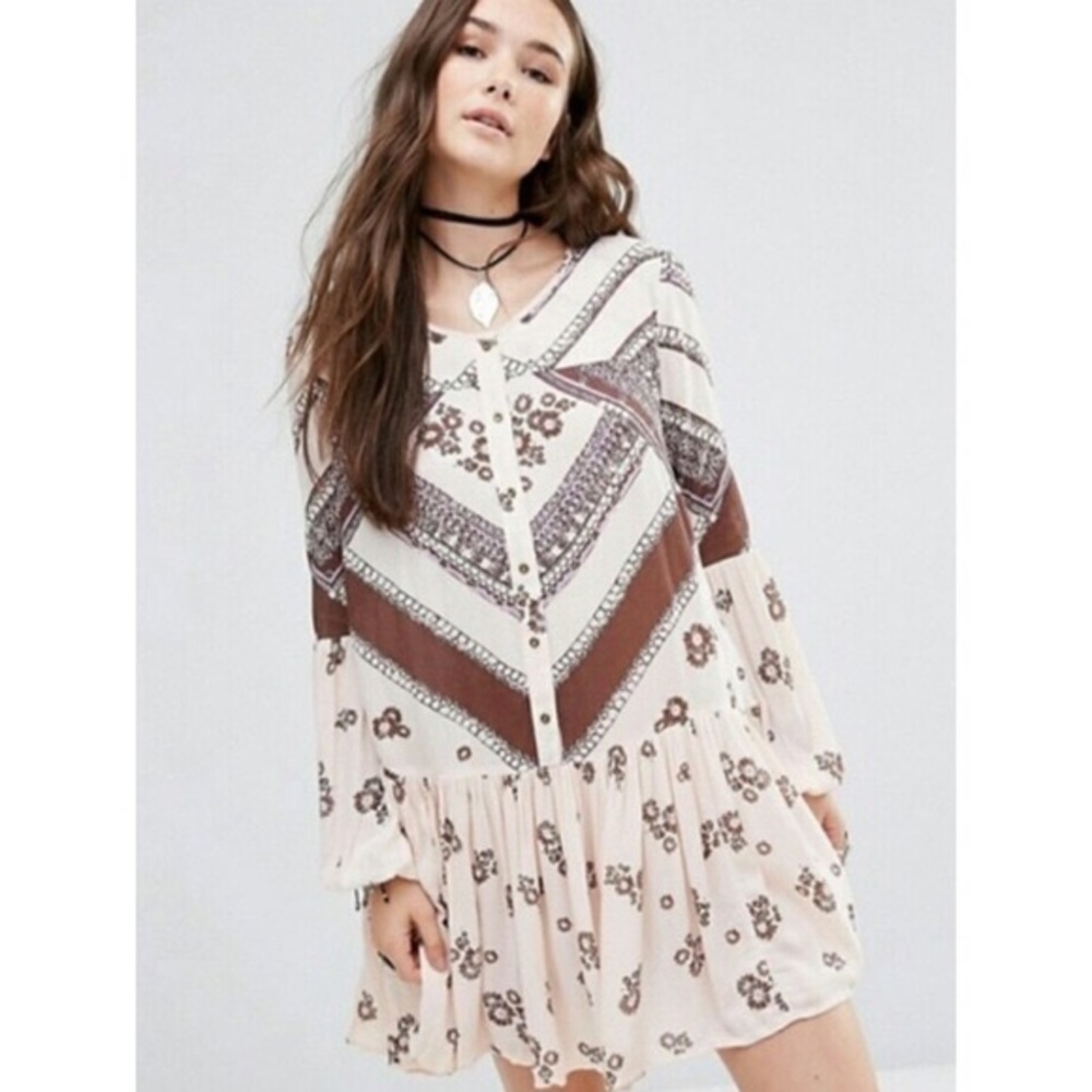 🎉HP🎉Free People Floral Tunic Dress